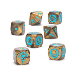 Blood Bowl : Set de Dés Rois des Tombes