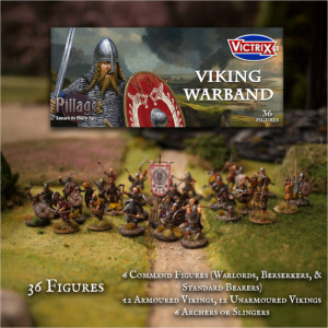 Boite de Victrix Miniatures - Viking Warband