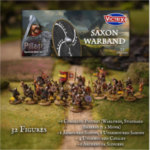 Boite de Victrix Miniatures - Saxon Warband