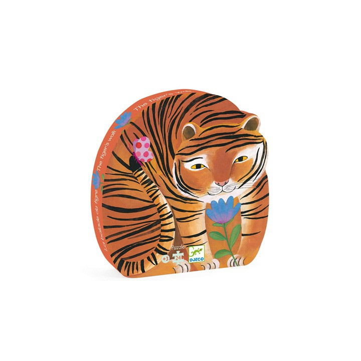Puzzle 24 Pièces : La Balade du Tigre