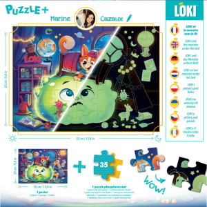 Puzzle - Loki et Le Monstre Sous le Lit