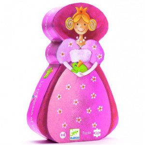 puzzle djeco la princesse et la grenouille