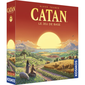Boîte du jeu Catan - jeu de société stratégique de gestion et de développement