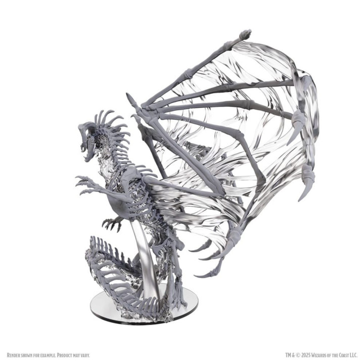 D&D : Nolzur's Marvelous Miniatures - Black Dracolich