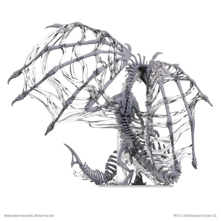 D&D : Nolzur's Marvelous Miniatures - Black Dracolich