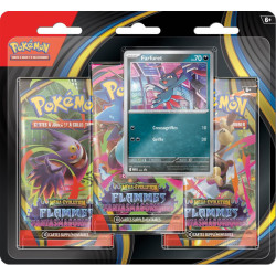 Pokemon ME02: Flammes Fantasmagoriques - Pack 3 Boosters