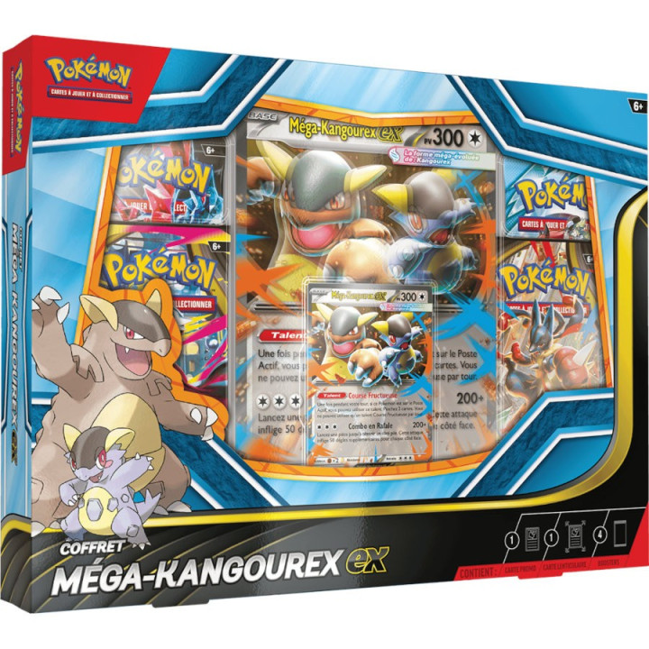 Acheter Pokémon - Coffret Mega-Kangourex ex - Ludifolie