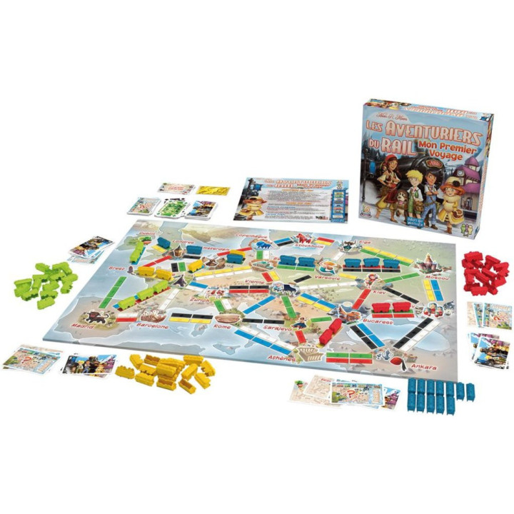 Les Aventuriers du Rail Europe : Mon Premier Voyage - Contenu