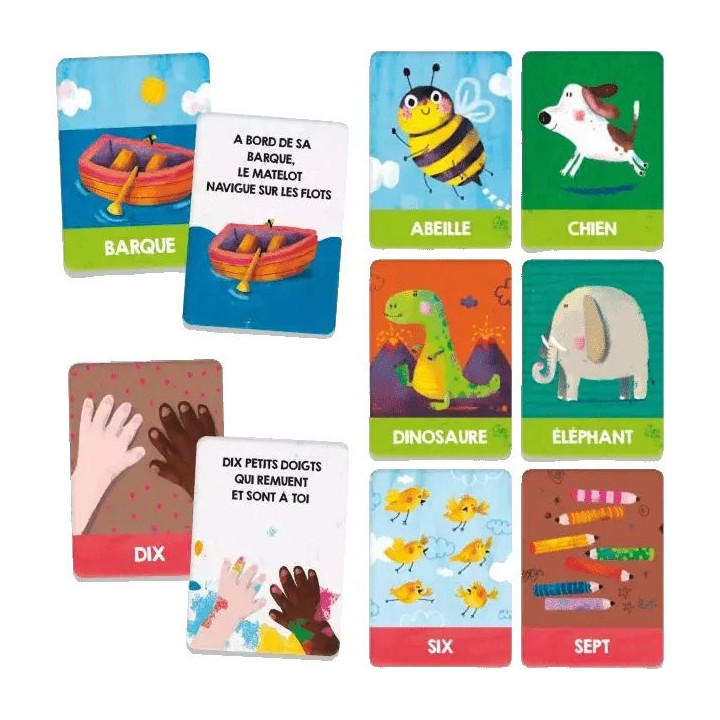 Flashcards Premières Découvertes Montessori