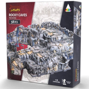 Dungeons & Lasers - Rocky Caves (Prépeint)