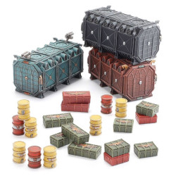 Warhammer 40K - Battlezone : Manufactorum - Munitorum Armoured Containers