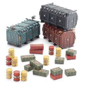 Warhammer 40K - Battlezone : Manufactorum - Munitorum Armoured Containers