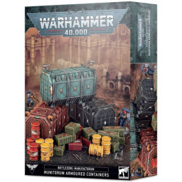 Warhammer 40K - Battlezone : Manufactorum - Munitorum Armoured Containers