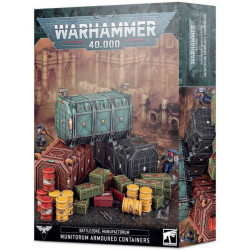 Warhammer 40K - Battlezone : Manufactorum - Munitorum Armoured Containers