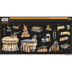 Star Wars : Légion - Galactic Battlefield Terrain Starter Set