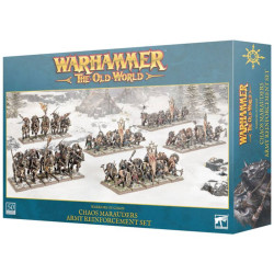 Warhammer : The Old World - Warriors of Chaos - Chaos Marauders Army Reinforcement Set