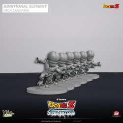 Dragon Ball Z - Duel Battle - Pack Figurines Saibaman
