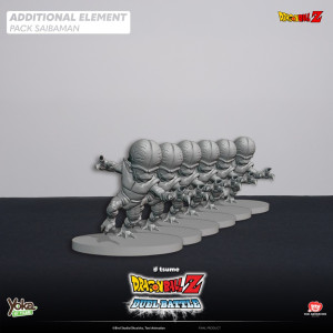 Dragon Ball Z - Duel Battle - Pack Figurines Saibaman