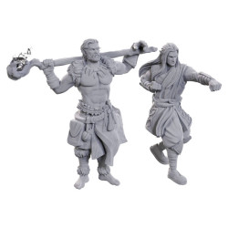 D&D : Nolzur's Marvelous Miniatures - Archdruid & Martial Arts Adept