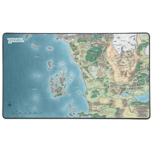 Dungeons & Dragons - Tapis de Souris XL Faerun Map
