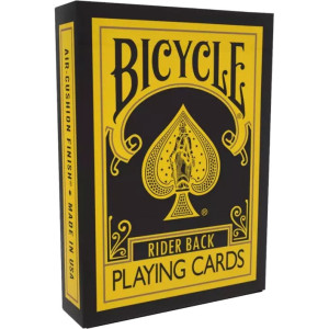 Cartes Bicycle - Reverse Jaune et Noir