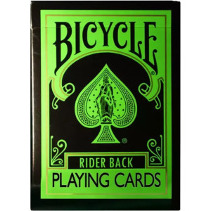 Cartes Bicycle - Reverse Vert et Noir