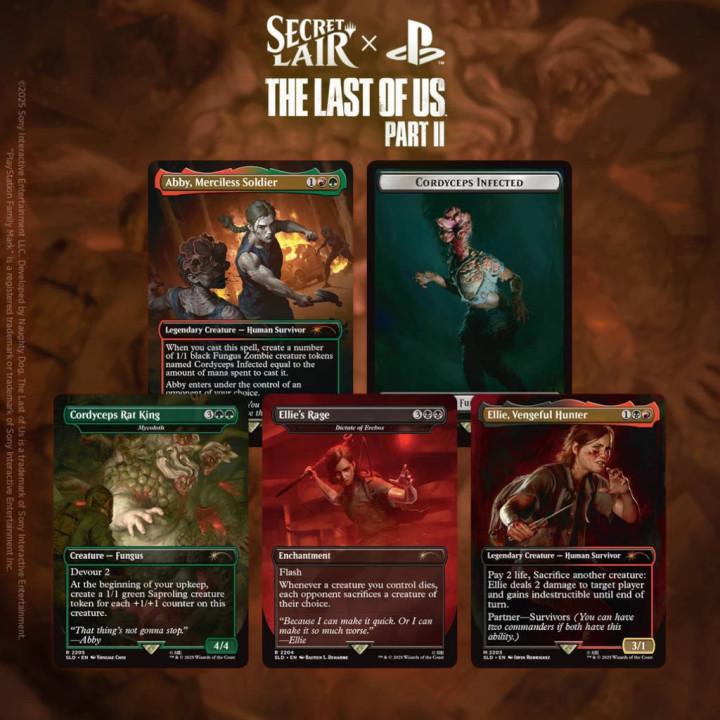 Magic : Secret Lair x The Last of US Part 2