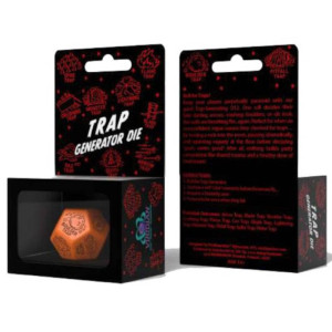 Dé Générateur de Piège - Orange & Noir