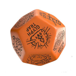 Dé Générateur de Piège - Orange & Noir