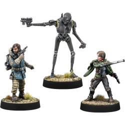 Star Wars : Légion - Cassian Andor, Jyn Erso & K-2SO