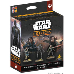Star Wars : Légion - Cassian Andor, Jyn Erso & K-2SO