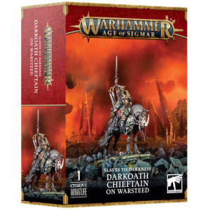 Age of Sigmar : Slaves to Darkness - Darkoath Chieftain on Warsteed