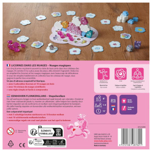 Licornes dans les Nuages : Nuages Magiques - Dos de Boite