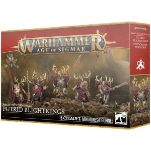 Age of Sigmar : Maggotkin of Nurgle - Putrid Blightkings