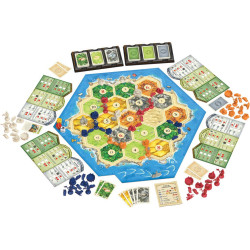 Catan - Villes et Chevaliers - Contenu