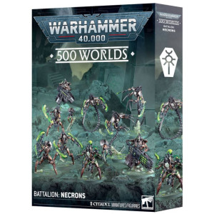 Warhammer 40K : Necrons - 500 Worlds Battalion