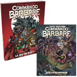 Bundle Commando Barbare - Livre de Base + Ecran