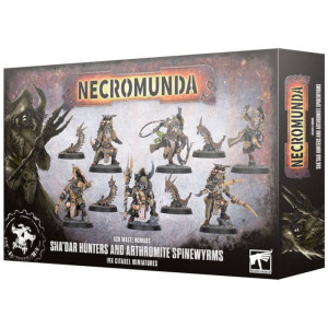 Necromunda - Ash Waste Nomads - Sha'Dar Hunters & Athromite Spinewyrms
