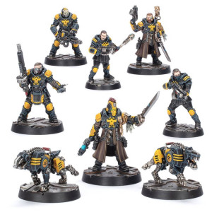 Necromunda - Palanite Enforcer Captains & Sergeants