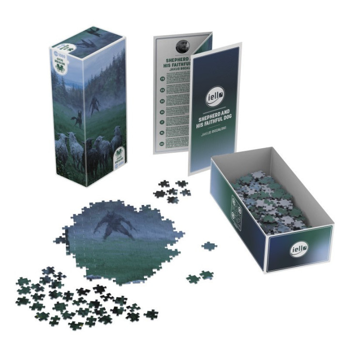 Acheter Puzzle Signature - 1000p - Jakub Rozalski - Moutons