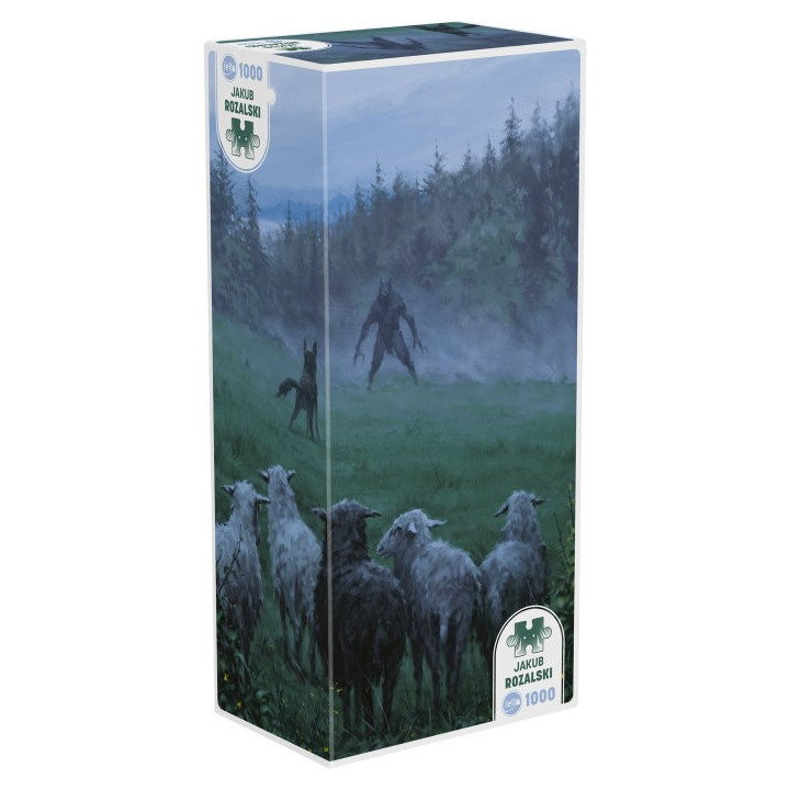 Puzzle Signature - 1000 Pièces - Jakub Rozalski - Moutons