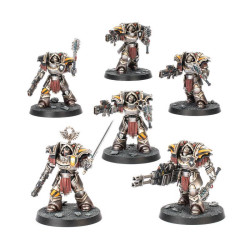 Warhammer : The Horus Heresy - Legiones Astartes : Cataphractii Terminators with Volkite Chargers and Power Mauls