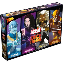 Dice Throne Marvel : Iceberg - Psylocke - Tornade - Wolverine