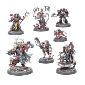 Warhammer 40K : Chaos Space Marines - Huron Blackheart and the Masters of Maelstrom