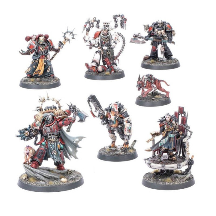 Warhammer 40K : Chaos Space Marines - Huron Blackheart and the Masters of Maelstrom