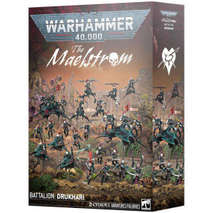 Warhammer 40K : Drukhari - The Maelstrom Battalion