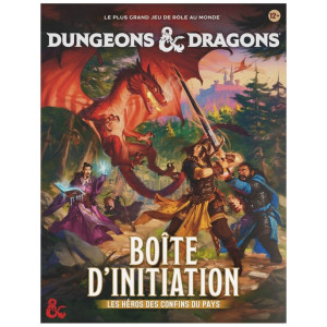 Boite de Dungeons & Dragons 5 : Boîte d'Initiation - Les Héros des Confins du Pays