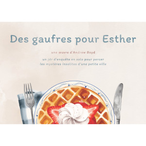 Boite de Des Gaufres pour Esther - Jeu de Rôle Solo