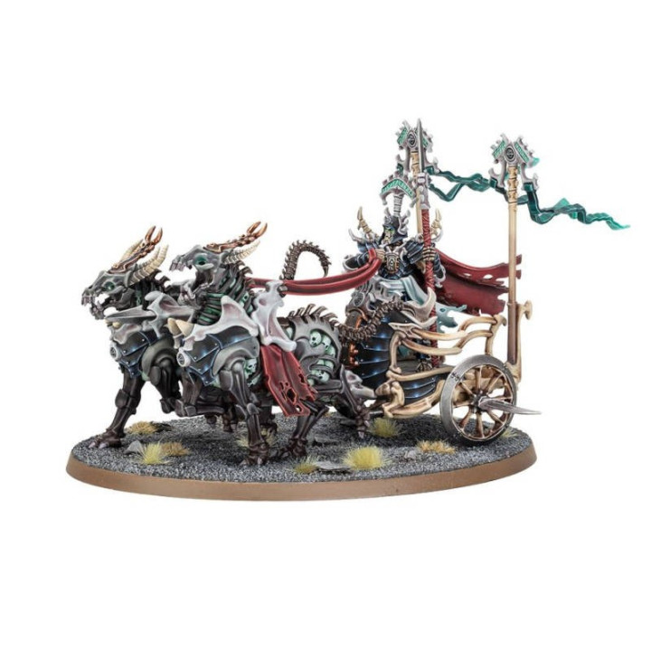 Age of Sigmar : Ossiarch Bonereapers - Liege-Kavalos on War Chariot