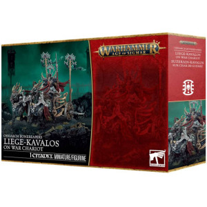 Age of Sigmar : Ossiarch Bonereapers - Liege-Kavalos on War Chariot